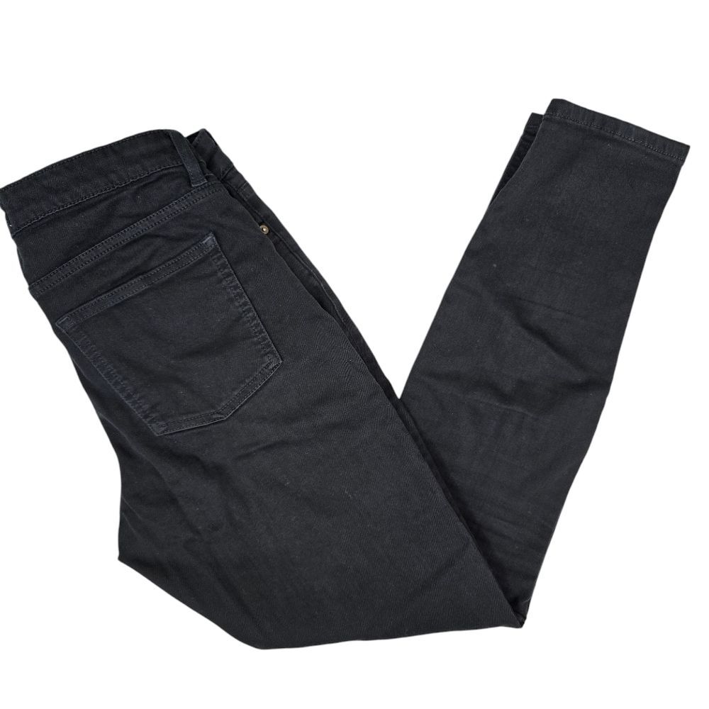 Acne Studios Mens Skin 5 Black Full Zip 5 Pocket Style Jeans 28/32